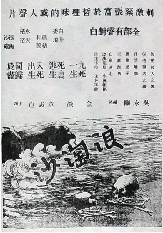 浪淘沙的电影海报.webp